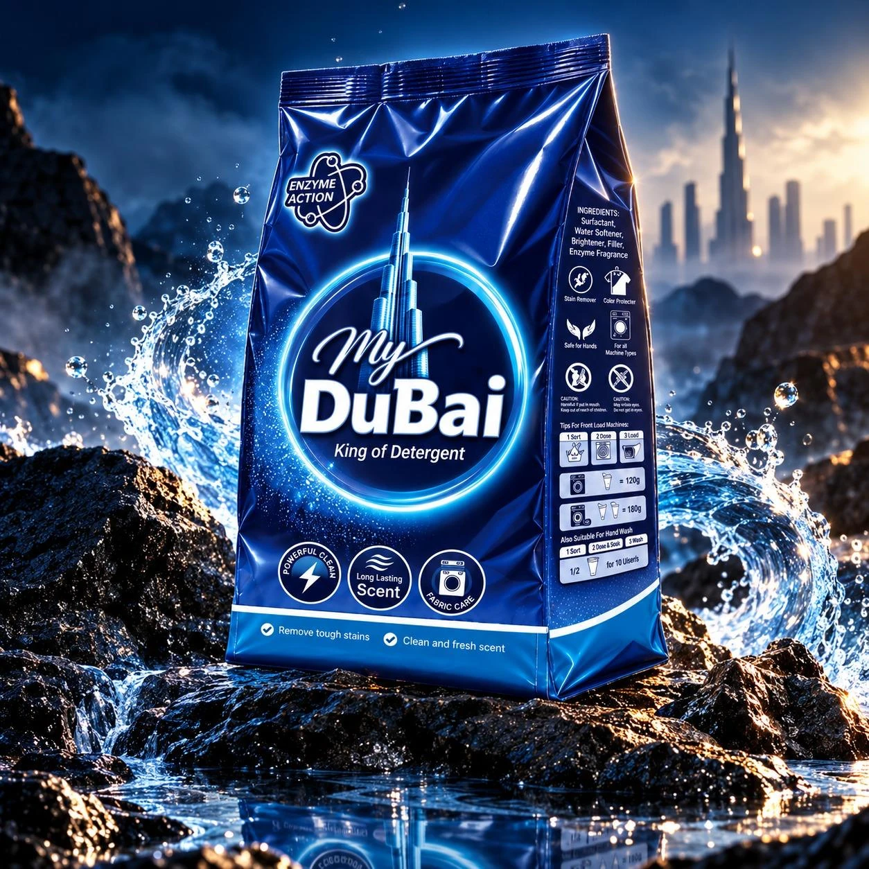 My DuBai washing powder brand campaign
